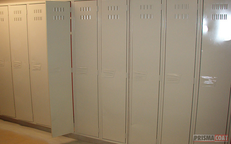 Peinture de casiers d&rsquo;école